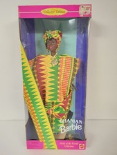 Vintage Ghanian Barbie Dolls Of The World Collector Edition NIB Barbie Doll