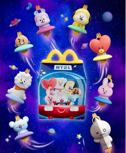 💜 2026 McDonald’s X BT21 BTS Happy Meal Single or Set of 10 (Brand New ) 💜