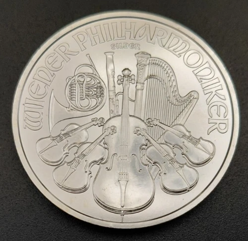 2018 Austrian Silver Philharmonic 1 oz — photo from the most recent tracked eBay sale