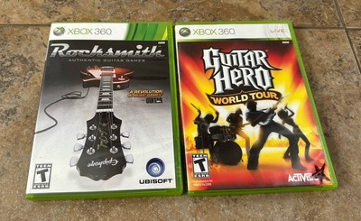Guitar Hero III: World Tour  (Microsoft Xbox 360, 2007)and Rocksmith