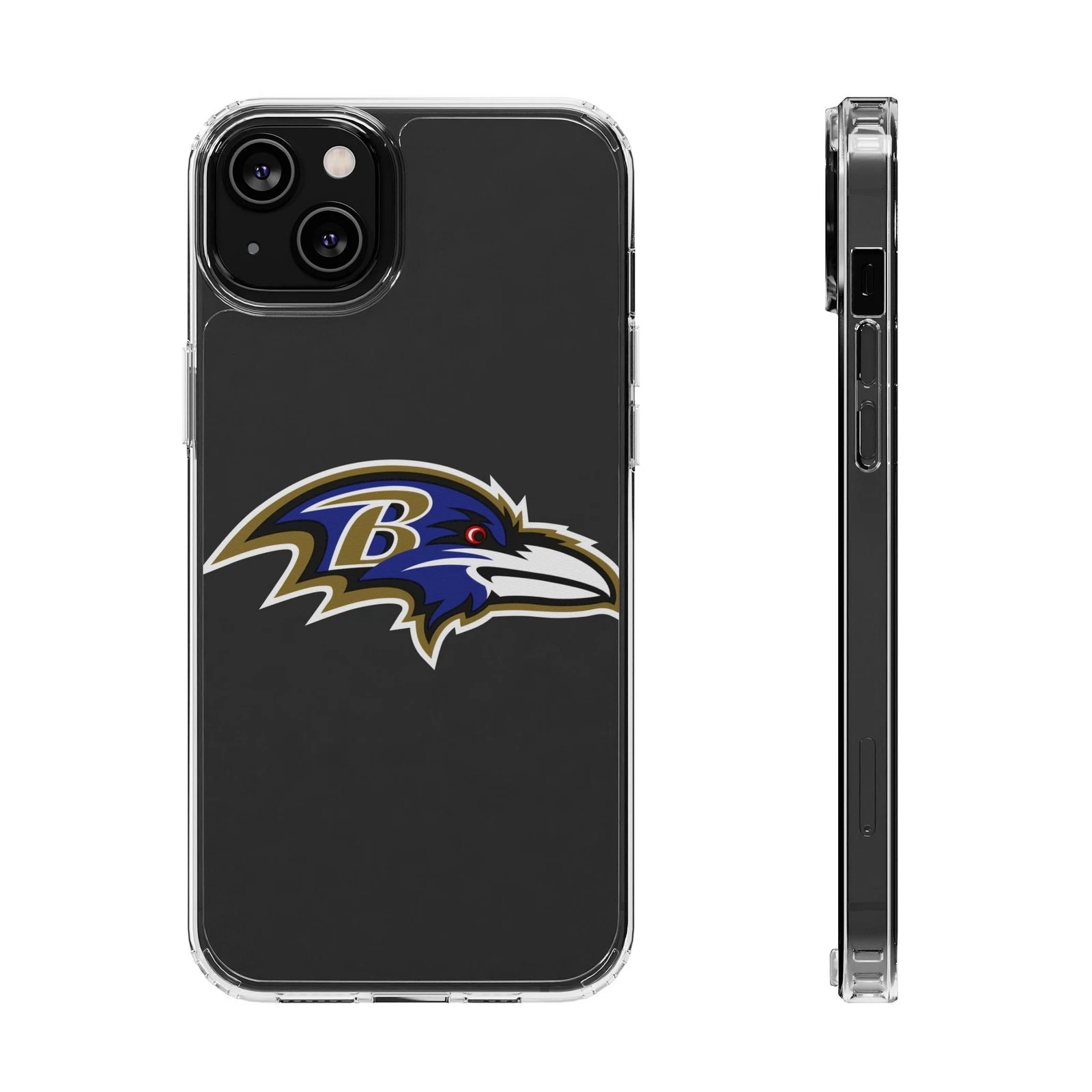 Baltimore Ravens Clear Phone Case for iPhone