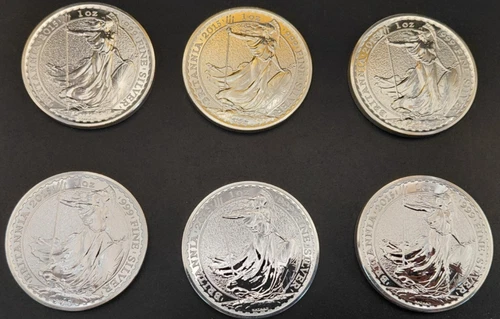 2015 Silver Britannia 1 oz — photo from another recent sale