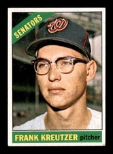 1966 Topps #211 Frank Kreutzer   VG/VGEX X3521936