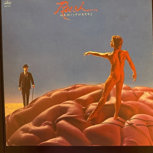 Rush Vinyls Lot - All The Worlds a Stage  & Hemispheres VG++