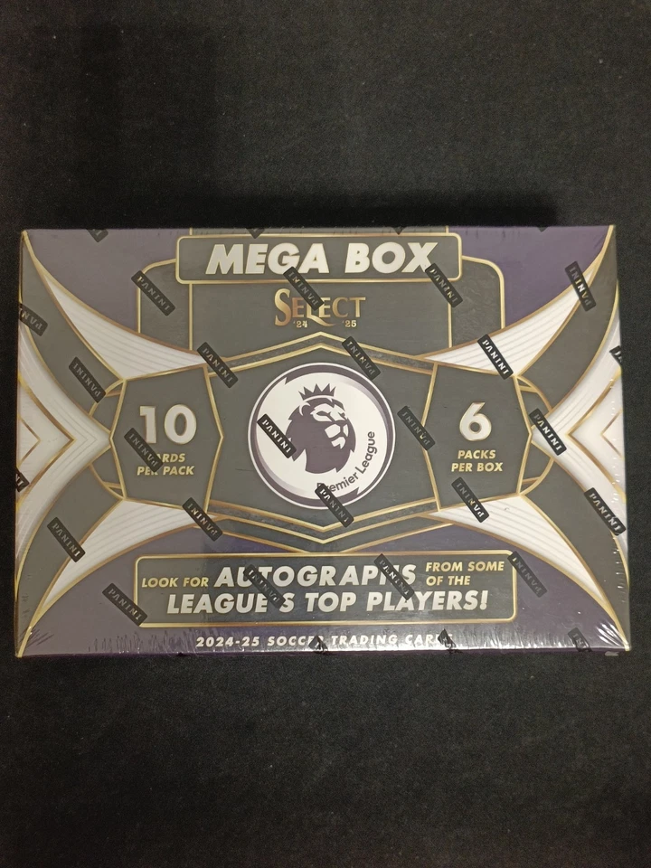 2024/25 Panini Select Premier League EPL Soccer Football Mega Box - New & Sealed