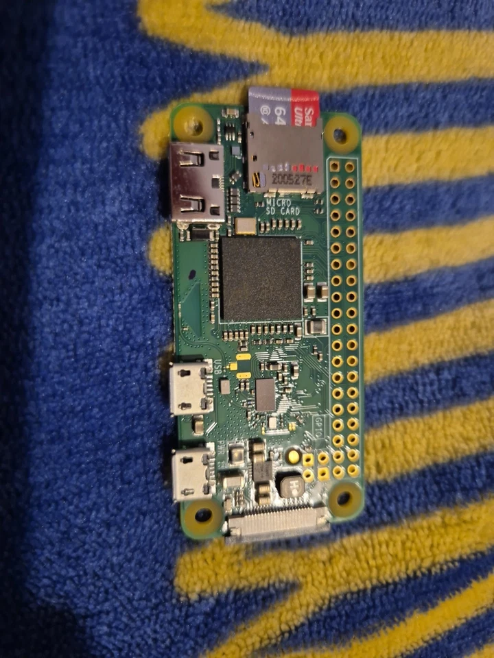 raspberry pi zero w v1.1  + carte SD 64go Prêt A L'emploie - Photo 2/3