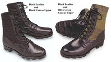 Vintage Style JUNGLE Military BOOTS US Army USAF Combat Military Veteran 1-15