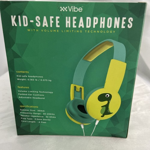 vibe kids headphones with volume limiting technology NEW SEALED - Picture 2 of 3