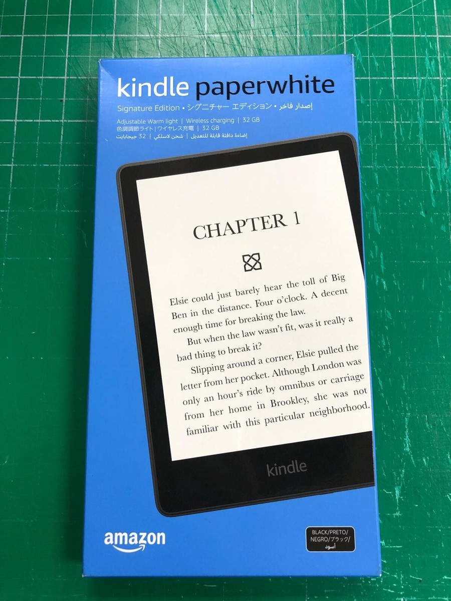 Amazon Kindle Paperwhite Signature Edition 11th Gen 32GB, Wi Amazon Kindle Paperwhite Signature Edition 11th Gen 32GB, Wi