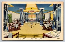 Linen Empire Room Rice Hotel Houston Texas P819