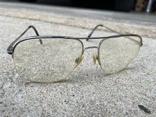 vintage metal wire frame Glasses BL