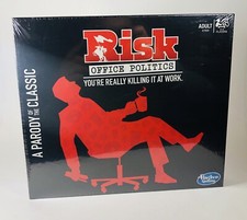 Hasbro Risk Office Politics Board Game A Parody of the Classic Adult Party Game