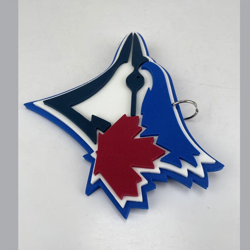 New MLB Toronto Blue Jays Jumbo Big Blue Fan Chain Necklace Foam MI USA - Image 2 of 3