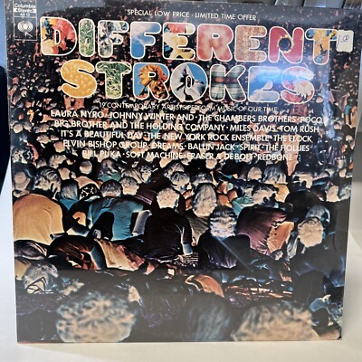 A34 Different Strokes, 1971 Columbia Records AS 12 Sealed NOS