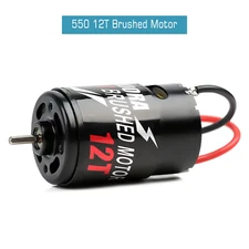 INJORA 550 Brushed Motor Waterproof 12T 21T 29T 35T 55T for 1:10 RC Crawler Axia