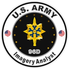 United States Army Imagery Analyst Bumper Sticker Military Soldier Decal 5"