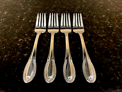 Wallace 18/10 Stainless Flatware VENETIAN Glossy Set Of Salad