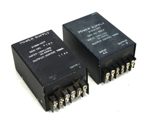 Centroid AC DC Power Supply 21856-1577 250VDC 10mA Input 120 VAC TESTED