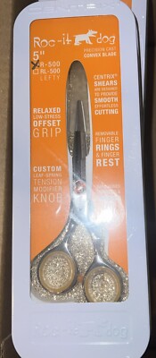 Centrix Roc-It Dog Shear Offset Handle/Convex Blade R 500 5 Inch 6 oz