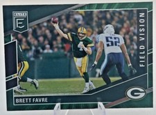 Brett Favre 2022 Donruss Elite Green Field Vision #FV7