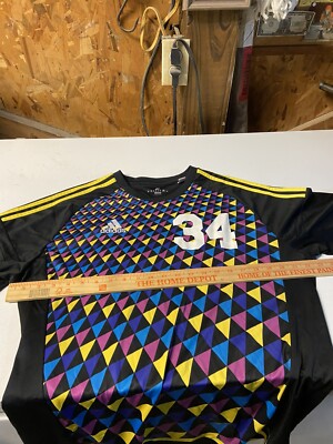 Vintage ADIDAS 90s GOALKEEPER FOOTBALL SHIRT SOCCER JERSEY