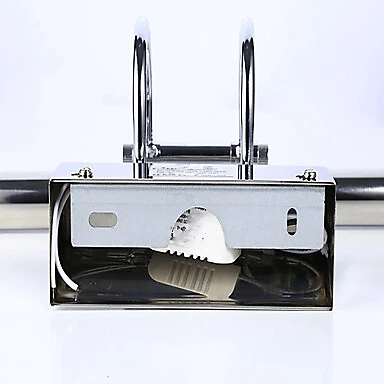 Lampada led da parete 12W quadro Bagno Applique Led B49 - Immagine 4 di 4