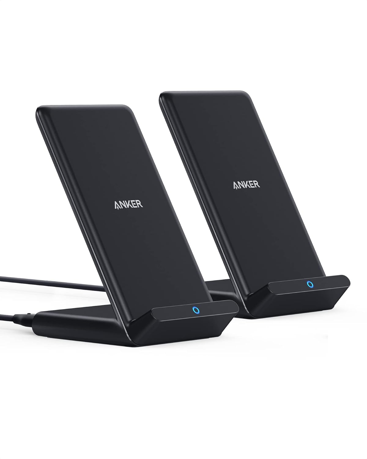 2-Pack Qi-Certified Wireless Charging Stand for iPhone 16 15 14 13 Series