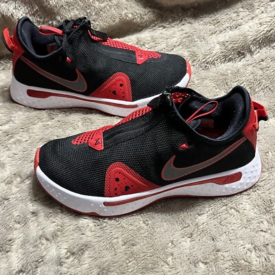 Nike PG Bred Paul George /Black and Red Sneakers CD5079-003 Mens Size 