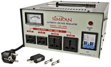 Simran 2000 W Voltage Converter Stabilizer 110 220 Transformer Regulator AR2000
