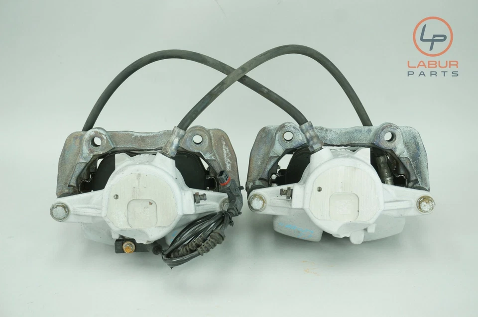 +Z809 W204 MERCEDES 08-14 C CLASS CONJUNTO DE PINÇAS DIANTEIRAS ESQUERDA E DIREITA PAR - Imagem 2 de 4