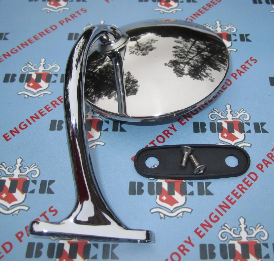 Espejo retrovisor exterior Buick 1948-1953 derecho. Calidad de espectáculo. Idéntico al original Foto 2 de 4