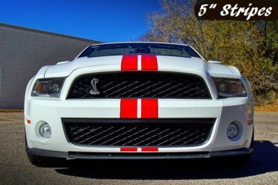 FORD Mustang Rally 5'' Racing Vinyl Stripe Graphic Color Decal Sticker 40 FEET