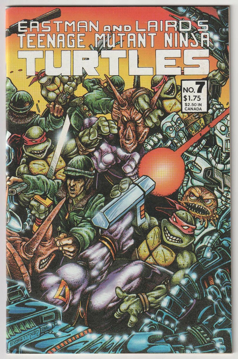 M2351: Teenage Mutant Ninja Turtles #7, Vol 1, VF+ Condition | eBay