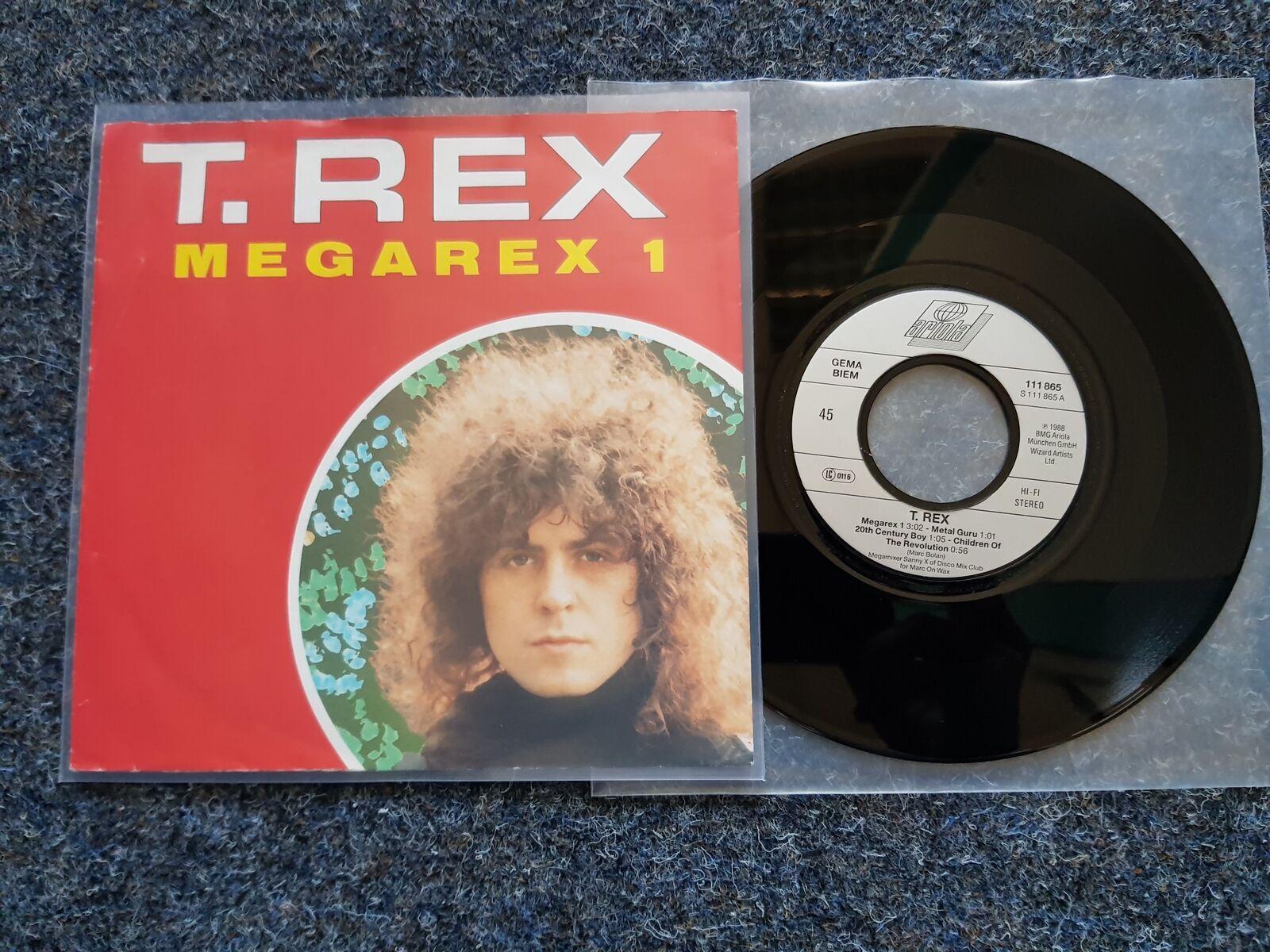 7"" Single Vinyl T. Rex - Megarex 1 GERMANY