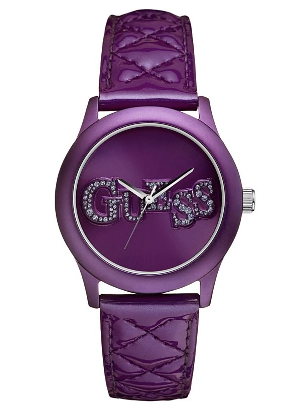 Guess top purple watch