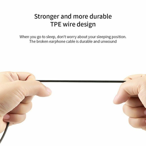 Anti-noise Wired Earphone 3.5mm Jack Silicone In-Ear Earbuds Headset Headphone - Picture 8 of 25