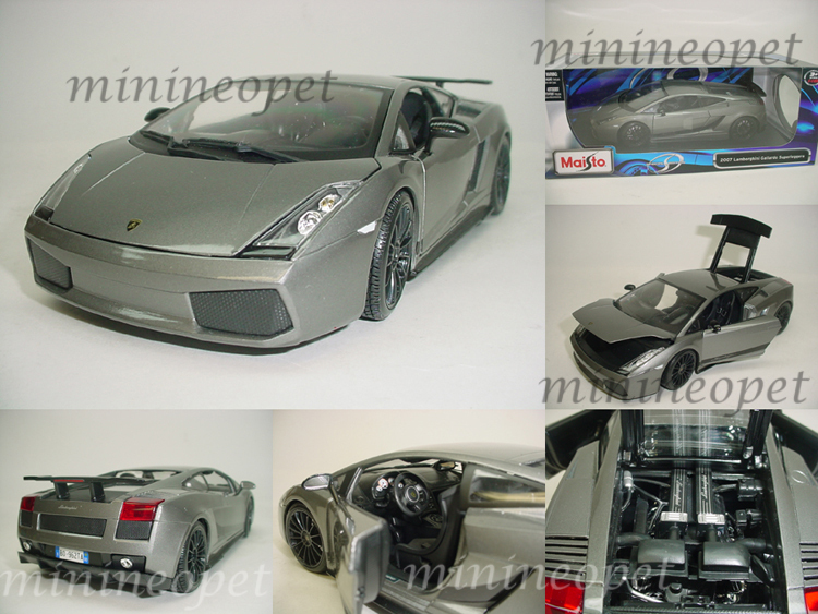 Lamborghini Gallardo ミニカー 1/18 シルバー AUTOart 1:18