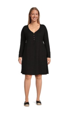 black babydoll dress plus size 26 SSS-A {Midnight Hour} Black Babydoll Dress PLUS SIZE 1X 2X 3X – Curvy  Boutique Plus Size Clothing main image 1