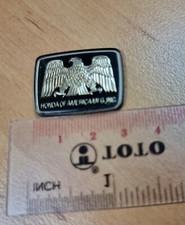 1 Pcs. Rare Honda Of America Mfg.inc Gold  Emblem Logo Badge