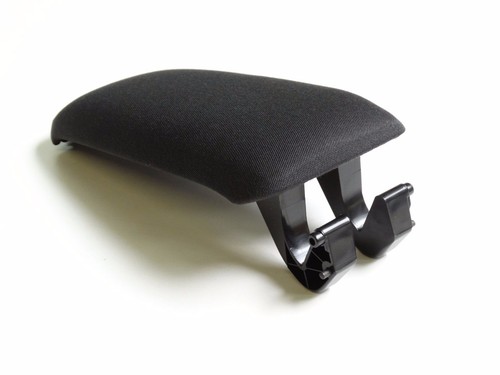 AUDI A3 8P 03-12 NEW GENUINE BLACK TEXTILE CLOTH ARMREST LID 8P0864245P 8E1 - Picture 3 of 3
