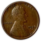 1926-S Lincoln Wheat Cent Extremely Fine XF Coin #634