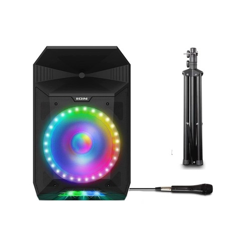 ION Audio - Bluetooth Speaker PA System Bundle with Microphone, Speaker Stand, - Picture 9 of 9