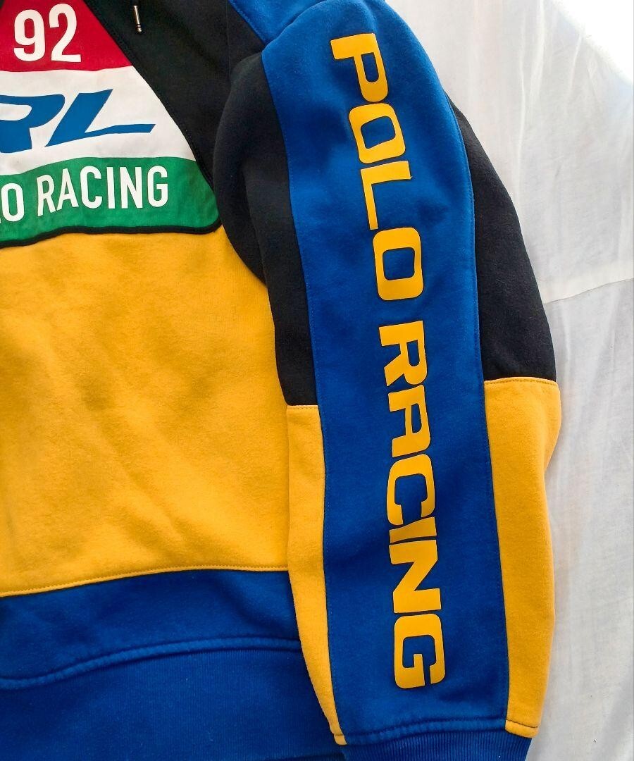 90's Polo Ralph Lauren Polo Racing Sweat 92 L Ralph Lauren Polo