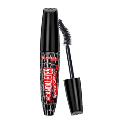Rimmel 12 ml Scandal'Eyes Rockin' Curves Mascara -003 Extreme Black- NEW NEU