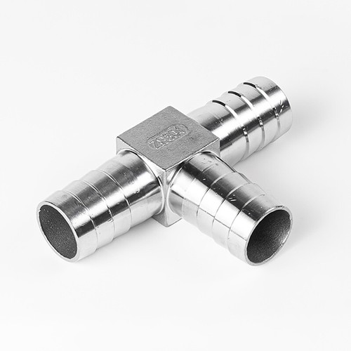 Brass hose connector T piece hose nipple compressed air connection A2 stainless steel - Picture 8 of 10