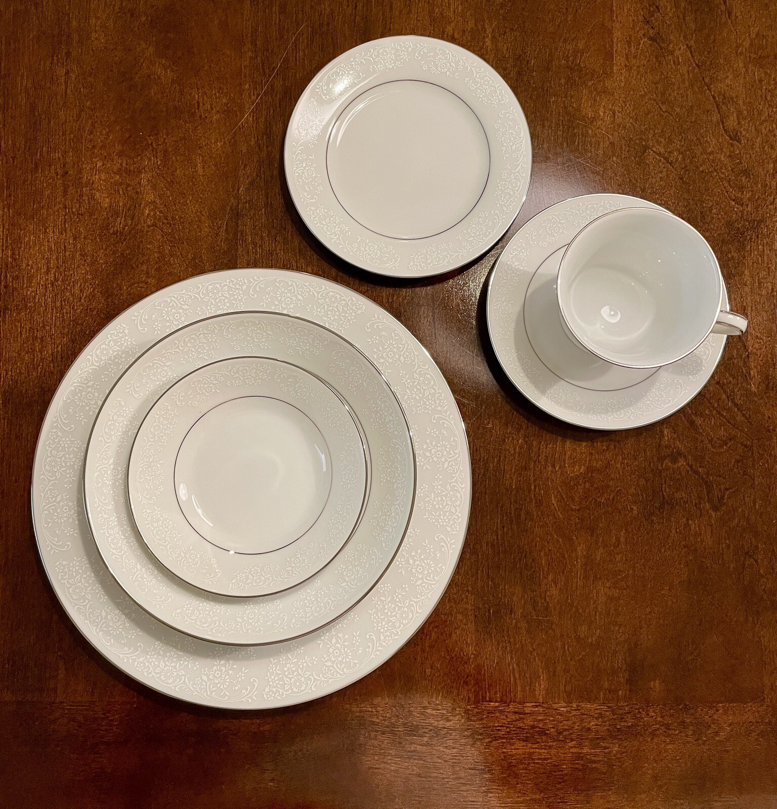 Noritake Tahoe China Service for 10 60 Pieces With 2 Sizes of HTF BOWLS! eBay
