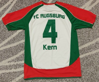 Maillot Domicile FC Augsburg 2007/2008 - Joueur Benjamin Kern #4, Taille S, Occasion Très Bon état
