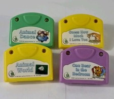 LEAP FROG BABY Little Touch Library  Collection Cartridges Lot of 4 - Tested