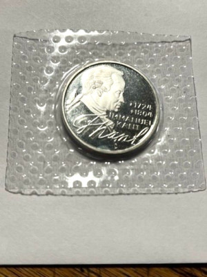 1974-D Germany Immanuel Kant Philosopher Proof Silver German 5 Marks #10501