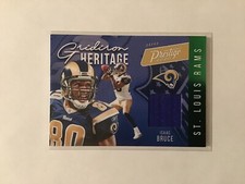 2020 Panini Prestige GRIDIRON HERITAGE BLUE ISAAC BRUCE ST. LOUIS RAMS